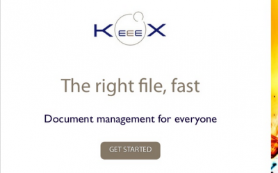 The KeeeX Document Management Pitch