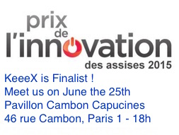 KeeeX Finalist of the Innovation Prize des Assises de la Sécurité