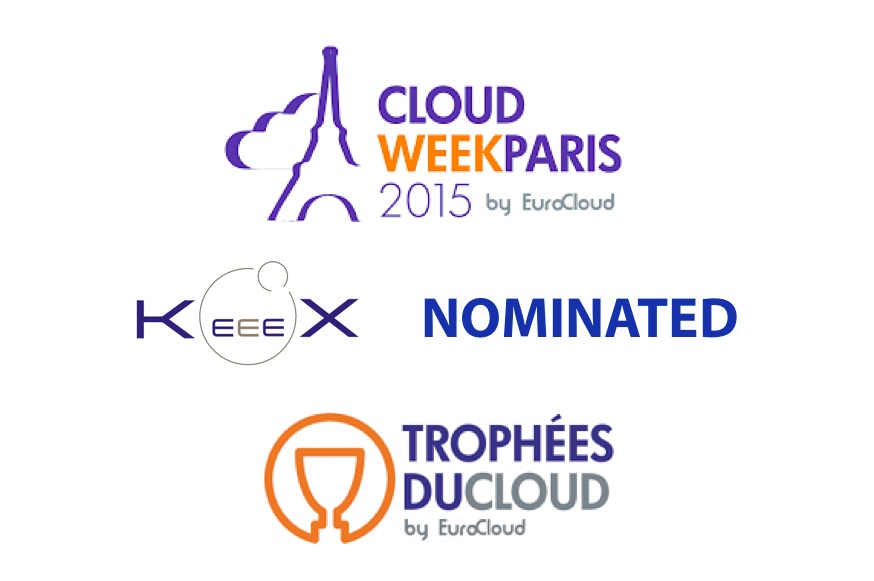 KeeeX Nominated for Trophées du Cloud 2015