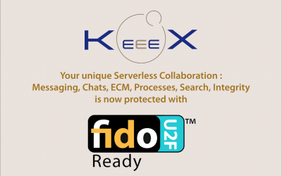 KeeeX Now Supports FIDO U2F authentication