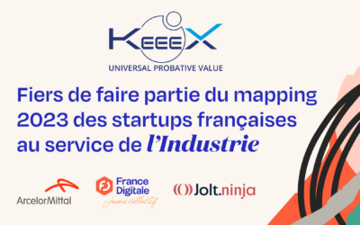 KeeeX in the mapping of startups serving industry